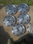 1985 1986 Mercury Marquis Hubcaps Wheel Covers Set Of 4. Fixed Price $90.00.