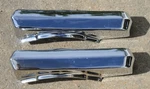Nos Chrome Bumper Guards Left And Right, Dont Know Year Make Or Model????. Fixed Price $200.00.