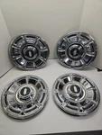 Set Of Oldsmobile Hubcaps 1960S 70S 14 Inch Vtg Wheel Covers Unknown Model. Fixed Price $125.00.