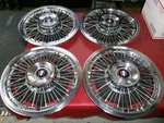 Vintage Nos 1969-70 Buick Electra Lesabre Wire Hubcaps Wheel Covers. Fixed Price $3000.00.