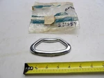 1975-1980 General Motors Wheel Bezel Gm # 551087 Stainless Trim. Fixed Price $65.00.