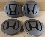 Oem Used Set Honda Accord Civic Element Pilot Dark Grey Center Caps 44732T2AA01. Fixed Price $19.99.