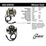 Centric Parts Axle Bearing And Hub Assembly 402.65029 Gap. Fixed Price $225.41.