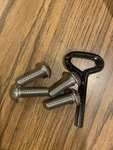 Set Of Locks And Key For 1980 1996 Chevy Caprice 15 Inch Wire Spoke Hubcaps. Fixed Price $49.99.