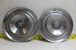Used Oem Gm 15" Set Of 2 Hub Caps 1959 Buick Lesabre Electra Invicta (4168). Fixed Price $74.95.