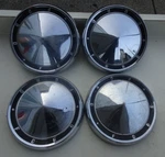 1960 Ford 10 1/4" Center Caps Set Fits All 16", 15",14" 49 Up Wheels Fomoco. Fixed Price $279.95.