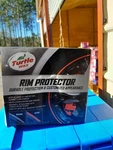 Turtle Wax Rim Protector Durable Protection Custom Look Fits Up 24" Silver. Fixed Price $40.00.