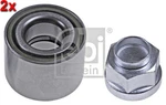 Febi 2X Rear Wheel Bearing Kit For Chevrolet Astra Aveo Daewoo 02-13 94535214S1. Fixed Price $34.64.