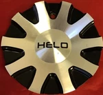 One Used Helo 928L01 SL1308-01 Black Machined Wheel Rim Center CAP/4557. Fixed Price $32.00.