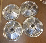 Used Original 1965 Ford Mustang Wheel Covers 14". Fixed Price $49.99.