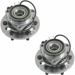 Front Wheel Bearing Hub Pair For 1995-1999 Chevy Gmc K1500 Suburban Yukon 4WD. Fixed Price $92.30.