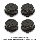 Vw Bug Super Beetle Wheels Porsche 914 Center Caps Sun Sports. Fixed Price $42.95.
