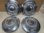 66 67 Chevrolet Chevelle Hubcap Rim Wheel Lug Cover Used 10 1/2" Set Of 4. Fixed Price $75.00.