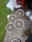 1984 1985 Chevy Celebrity 14" Wheel Cover Hubcaps (SET1. Fixed Price $150.00.