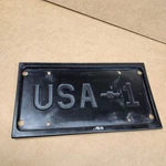 91-96 C4 Corvette Rear License Plate Frame Holder Bracket Mount Panel Trim Usa. Fixed Price $119.00.