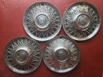 1950S Lyon's Mfg Co. 15" Hubcap Wheel Cover Vintage Antique Set Of Four. Fixed Price $149.99.