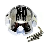 Xd Chrome Wheel Center Hub Cap 5-3/4"OD 2-1/2"H Bolt-on Closed-end 1079L145. Fixed Price $38.01.