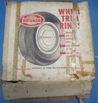 Set Of Nos Rotunda 14" Trim Rings Ford Mercury C5AZ-1211-B R-84-B. Fixed Price $75.00.