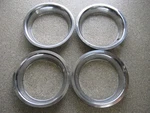 Chevrolet Corvette 15X8 Rally Wheel Trim Rings Original Oe 1969-1982 Gm# 3923626. Fixed Price $429.00.