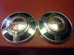 Vintage Nos 1973-77 Gmc Truck 12" Dog Dish Poverty Hubcaps Wheel Covers. Fixed Price $650.00.