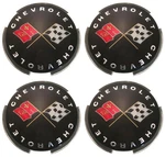 New 4-PC Wheel Cover Emblem Set / For 1961 Chevy Full Size Cars Hub Cap Center. Fixed Price $249.99.
