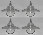 4 Deal Ridler 605 Wheel Rim Spinner Tri Bar Knockoff Aluminum Center Caps. Fixed Price $119.99.