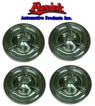 1957 Oldsmobile 88 98 Deluxe 14 Inch Spinner Wheel Cover Set. Fixed Price $495.00.