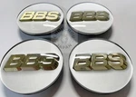 Bbs Wheel Center Caps 56MM Genuine Emblem Platinum Silver P5624182 Set Of 4PCS. Fixed Price $205.90.