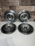 1969 1970 Mopar Plymouth Turbine Hubcaps Wheel Covers Rim Molding Gtx, Fury. Fixed Price $179.99.