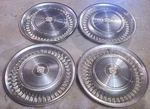 Set Of 4 Oem 1971-1972 Cadillac Fleetwood Deville Calais 15" Hubcap Wheel Covers. Fixed Price $119.99.
