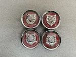 Jaguar XJ6 Xjs XJ8 XK8 Oem Wheel Center Cap Red Chrome Edge. Fixed Price $49.95.