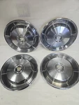 1966-67 Cadillac Deville Fleetwood Calais 15INCH Hub Caps 2 With Slots Oem Gm. Fixed Price $125.00.