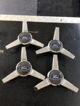 2005-2009 Ford Mustang Center Wheel Cap Tri Bar Oem 21044 Set Of. Fixed Price $105.00.