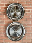 15" Cadillac Deville Fleetwood Hubcap Oem 1971-1972 Cleaned Pair (2). Fixed Price $99.00.