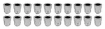 1967-70 Gto Lemans & Firebird Rally Ii Lug Nuts,complete Set, Black. Fixed Price $99.00.