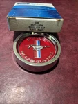 1965 1966 Ford Mustang Center Caps Red Tri Bar Pony C5ZZ-1130-W & Hardware Nos. Fixed Price $75.00.