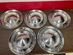Lot Of 1955 Chevy Belair 15" Hub Caps Nice Shape 125. Fixed Price $189.99.