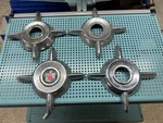 4 Mercury Montclair Monterey 1956 Spinner Hubcap Wheel Center Custom Flipper. Fixed Price $100.00.