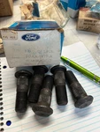 5 Pcs Ford Box "bolt" (left Hand, Hub) 2 3/8"LG TDAA-1119-A. Fixed Price $38.00.
