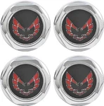Oer Wheel Center Cap Set With Red Emblem 1977-1981 Pontiac Firebird. Fixed Price $105.98.