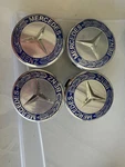4 Pcs Set Wheel Center Hub Caps For Mercedes Benz Black Red Blue Silver 75MM Amg. Fixed Price $18.97.