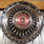 Vintage 1960'S Mercury 14" Hubcap ((may Be 1964 )) Exact Year Not Certain. Fixed Price $92.00.