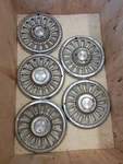 14" 1965 Pontiac 16 Slot Type Wheel Covers Hubcaps 09704036 Set Of. Fixed Price $89.99.