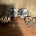 Mandrus/ Silver/chrome Custom Wheel Center Cap #C-E71/ #SPCE71-C (for 4 ). Fixed Price $40.00.