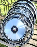 1967-1978 Cadillac Eldorado *set Of 4* Wheel Covers Hubcaps Nice Shape !. Fixed Price $577.96.