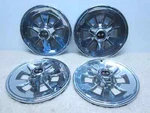 1965 Chevrolet Corvette Oem 15" 3-BAR Spinner Hubcap / Wheel Cover Set #2FL-18. Fixed Price $175.00.