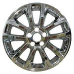 17" Chrome Wheel Skins Fits 2019-2022 Jeep Cherokee Pacific Rim 7919P-C Set Of 4. Fixed Price $129.00.