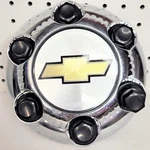 Gm #9598135 Oem Chevy Silverado Tahoe Suburban 6 Lug Chrome Center Hubcap. Fixed Price $24.99.