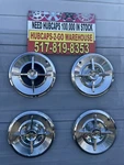 1957-58 Dodge Royal Lancer Used 14 Hubcaps Rare Oem Convertible Beautiful Set. Fixed Price $300.00.