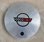Chevy Corvette Center Cap (1) Used Cast Aluminum Fits 1988-1989 17" Alloy Wheels. Fixed Price $69.88.